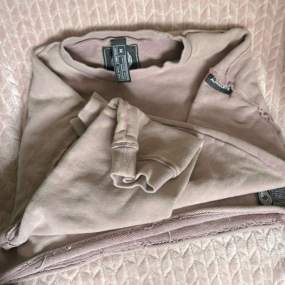 Alphalete very terry crop top pullover - Picture 2 of 2